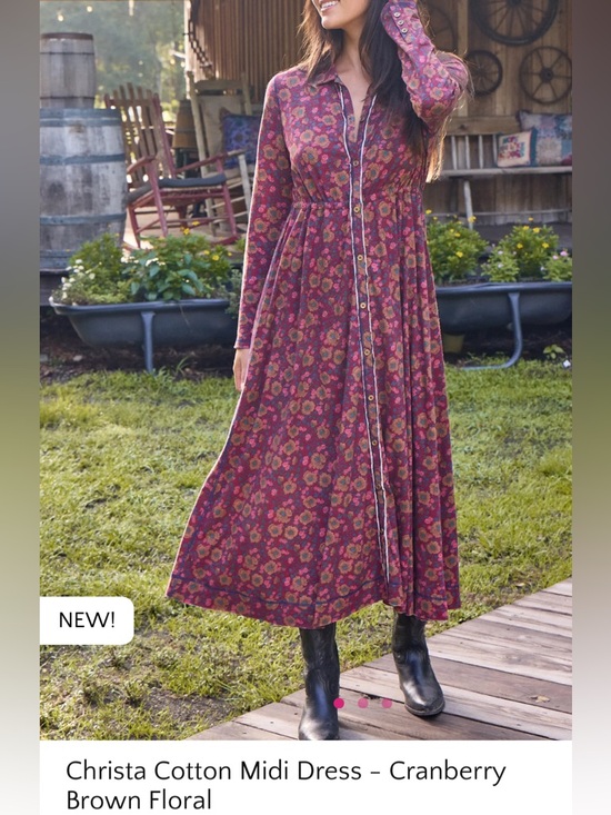 NATURAL LIFE Dresses & Skirts - Natural Life Christa 💯 Cotton Maxi Dress. NWT
